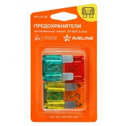 AFUB08 Предохранители макси в блистере (5 шт. 20-60A) 