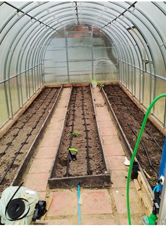 Схемы грядок и полива для теплицы 3х6 и 3х4